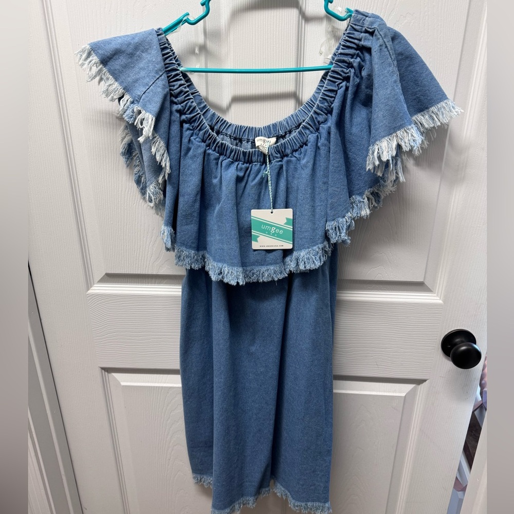 Umgee blue jean dress